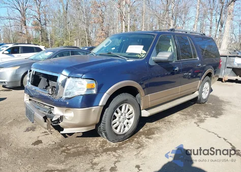 2013 Ford Expedition El Xlt z USA, uszkodzony, nr VIN 1FMJK1J50DEF30925